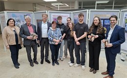 Lydia Edin,Heinz Gerhards Kultur und Reinhard Bader, Lehrerin Pögl-Aßfalg , Iris Brugger ,MdL Manuel Knoll.
