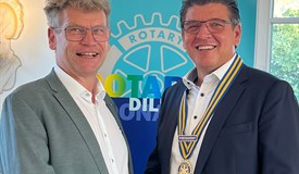 Pastpräsident 2025/27 Dr. Reinhard Bader mit Präsident 2026/27 Harry Künat